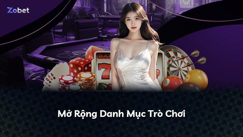Mở Rộng Danh Mục Trò Chơi