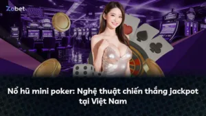 Nổ hũ mini poker: Nghệ thuật chiến thắng jackpot tại Việt Nam